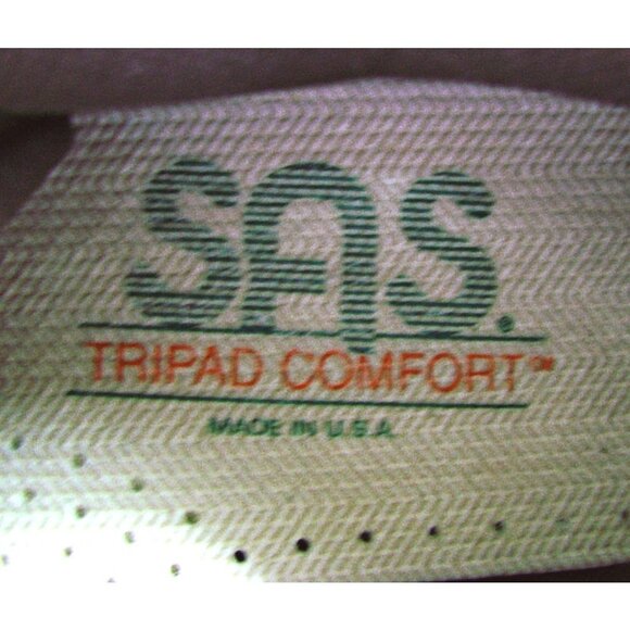 SAS Womens Tri-Pad Comfort Free Time Walking Shoe Sage Color Light Tan Sz 7.5N - Picture 8 of 10